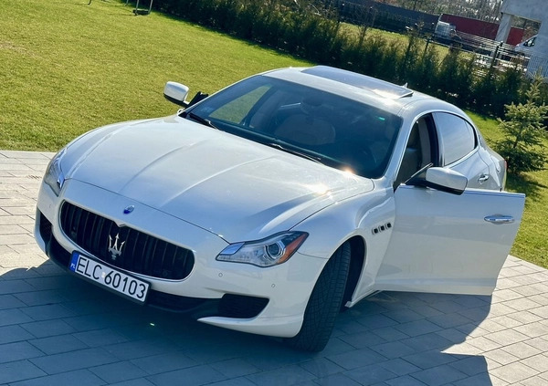 Maserati Quattroporte cena 143000 przebieg: 52000, rok produkcji 2014 z Łowicz małe 254